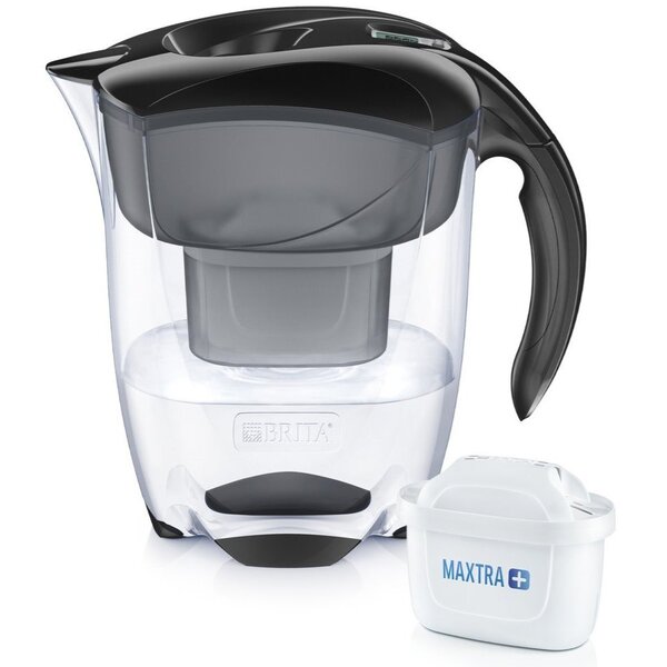 

Фильтр-кувшин Brita Elemaris XL Meter черный 3.5 л (2.2 л очищенной воды) (1039950)