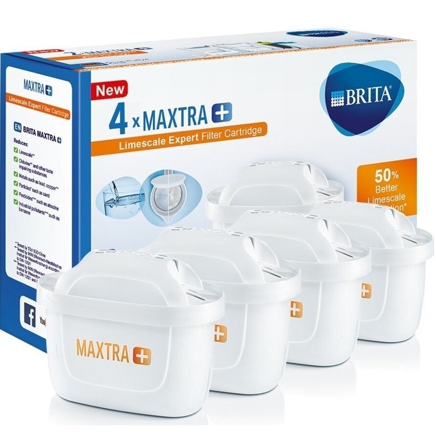 Комплект картриджей Brita MAXTRA+ Limescale для жесткой воды 4 шт (1042549) фото 
