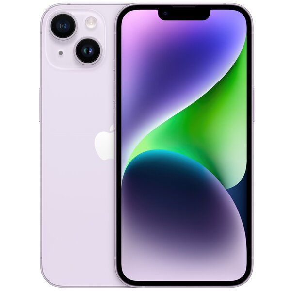 Акція на Смартфон Apple iPhone 14 256GB Purple (MPWA3RX/A) від MOYO