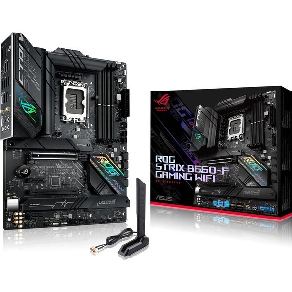 

Материнcкая плата ASUS STRIX B660-F GAMING WIFI (90MB18R0-M0EAY0)