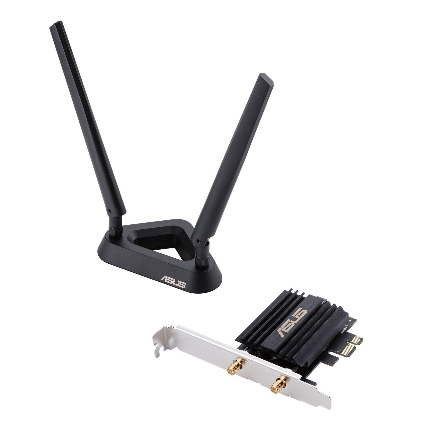 WiFi-адаптер ASUS PCE-AX58BT AX3000 Bluetooth 5.0 PCI Express WPA3 MU-MIMO OFDMA фото 