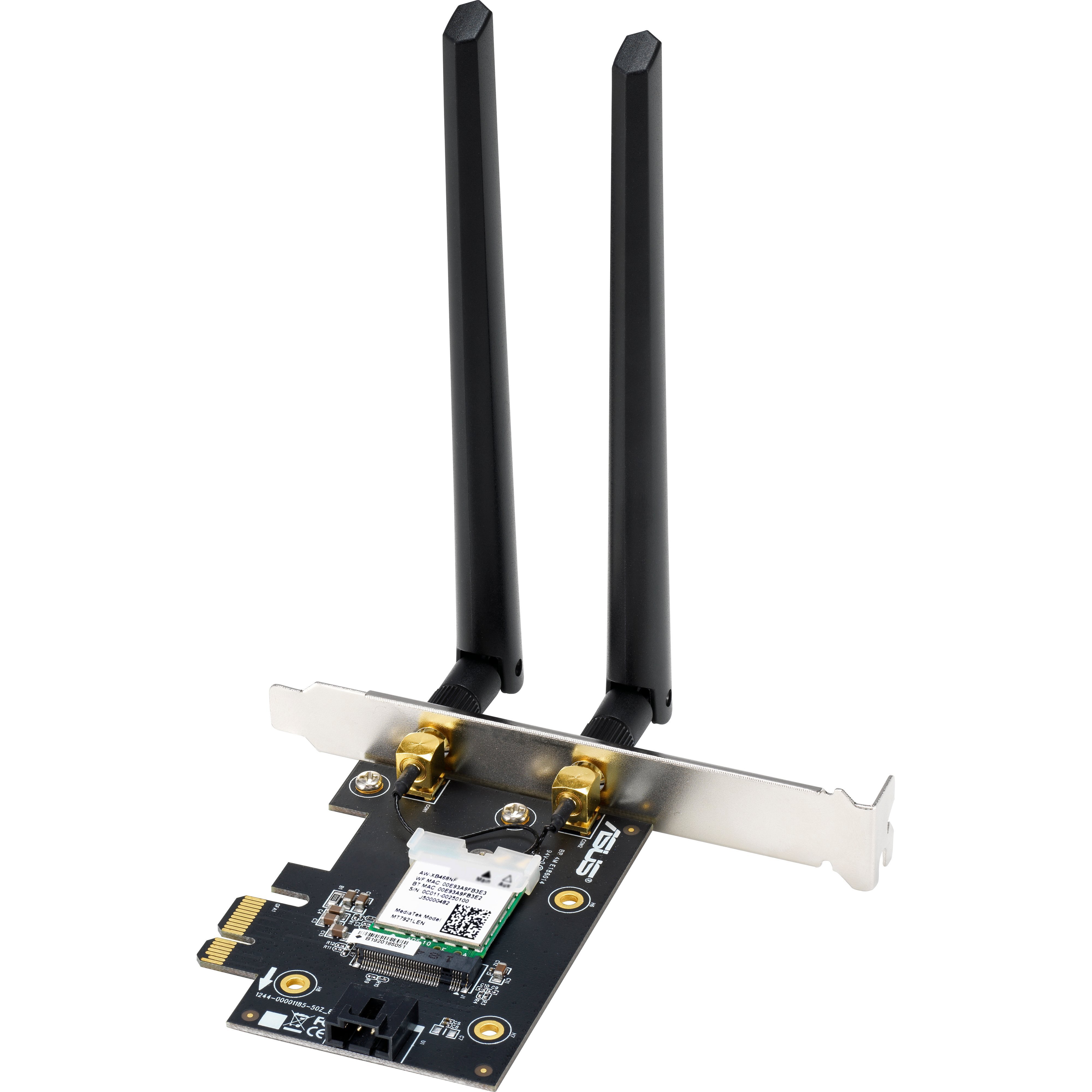 WiFi-адаптер ASUS PCE-AX1800 Bluetooth 5.2 PCI Express WPA3 MU-MIMO OFDMA фото 1