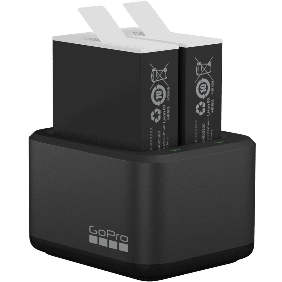 Зарядное устройство GoPro Dual Battery Charger + Battery Enduro (2 шт) для Hero9, Hero10, Hero11 Black (ADDBD-211-EU) фото 