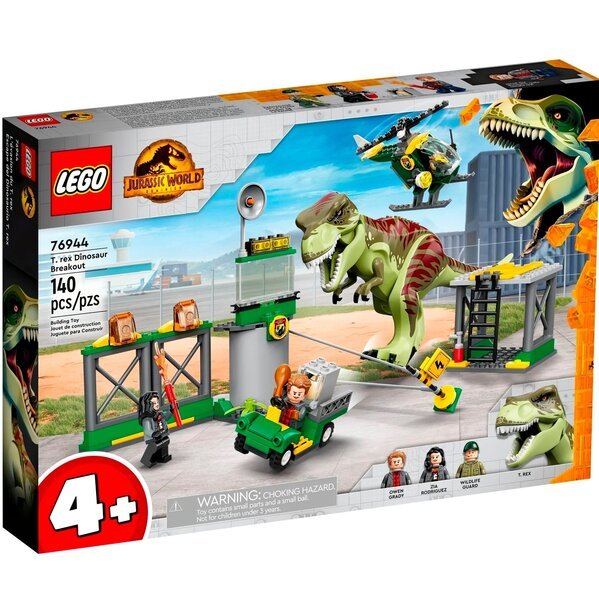 Акція на LEGO 76944 Jurassic World Побег тираннозавра від MOYO