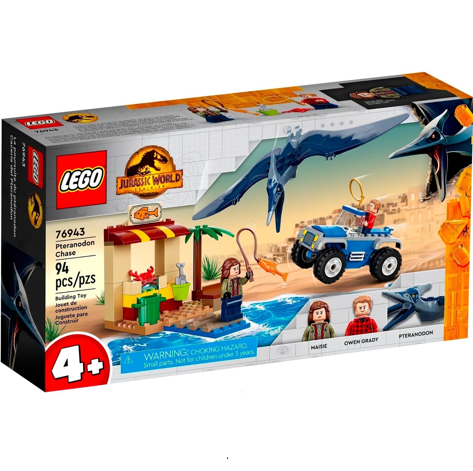 LEGO 76943 Jurassic World Погоня за птеранодоном фото 1
