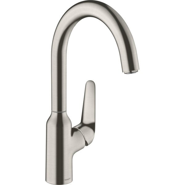 

Смеситель для кухни Hansgrohe Focus M42 KM220 сталь (71802800)