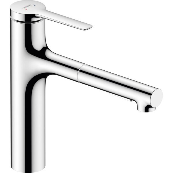 Акція на Смеситель для кухни Hansgrohe Zesis M33 KM160 хром (74801000) від MOYO