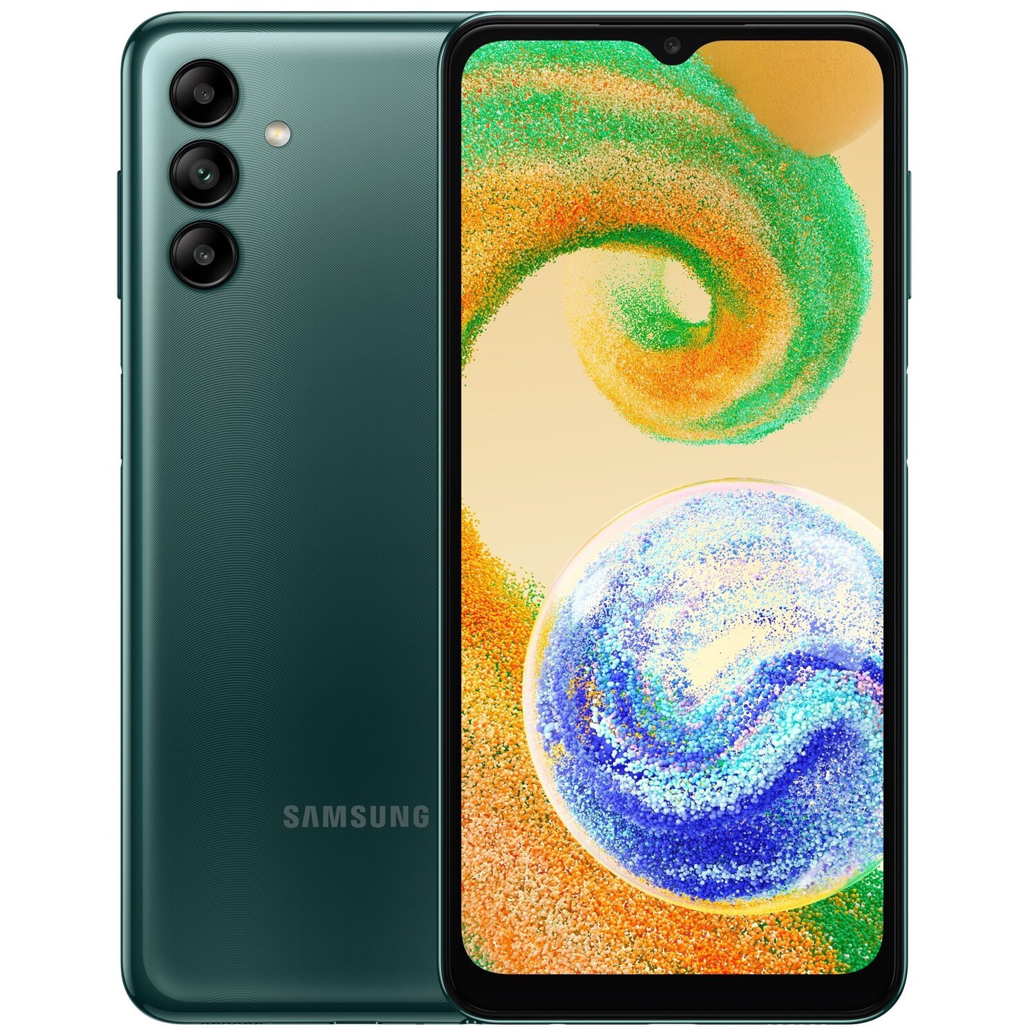 Смартфон Samsung Galaxy A04s 4/64Gb Green (SM-A047FZGVSEK) фото 