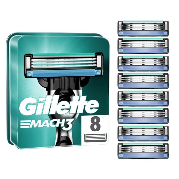 

Сменные картриджи Gillette Mach 3 8шт