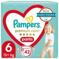 Pampers Premium Трусики Care Pants Extra Large 6 (15+ кг) 42шт