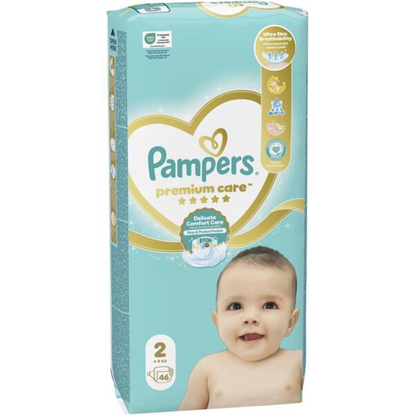 

Подгузники Pampers Premium Care Mini Размер 2 4-8 кг 46 шт