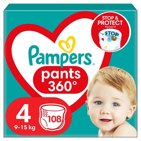 Акція на PAMPERS Детские одноразовые подгузники-трусики Pants Maxi (9-15кг) Мега 108шт від MOYO