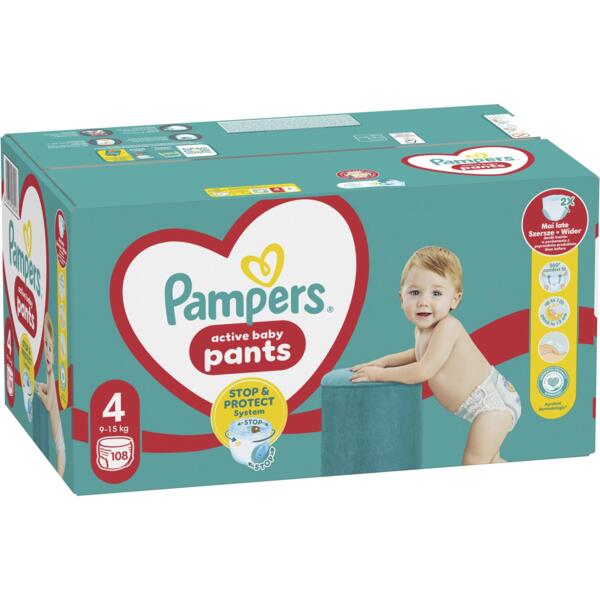 

Подгузники-трусики Pampers Pants Maxi Размер 4 9-15 кг Mega 108 шт