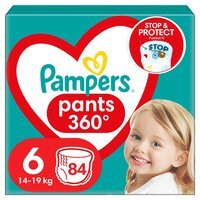 PAMPERS Детские одноразовые подгузники-трусики Pants Giant (15+ кг) Мега 84шт