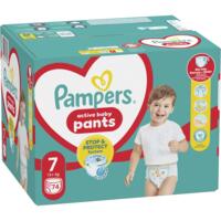 Підгузки-трусики Pampers Pants Giant Plus Розмір 7 17+ кг Mega 74 шт