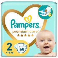PAMPERS Детские подгузники Premium Care Mini 68шт