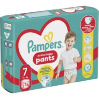 Подгузники-трусики Pampers Pants Giant Plus Размер 7 17+ кг Jumbo 38 шт