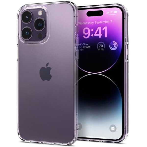 Акція на Чехол Spigen для Apple iPhone 14 Pro Liquid Crystal Crystal Clear (ACS04953) від MOYO