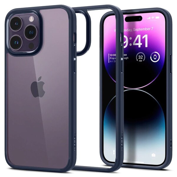 

Чехол Spigen для Apple iPhone 14 Pro Ultra Hybrid Navy Blue (ACS04962)