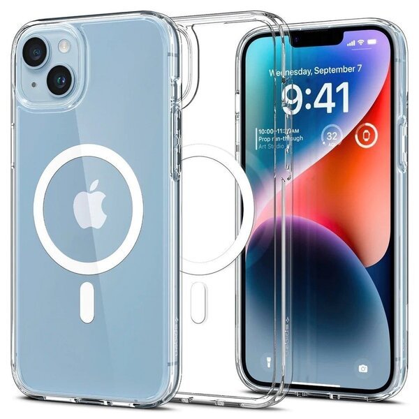 

Чехол Spigen для Apple iPhone 14 Ultra Hybrid MagFit White (ACS05048)