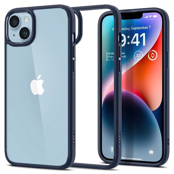 

Чехол Spigen для Apple iPhone 14 Ultra Hybrid Navy Blue (ACS05045)