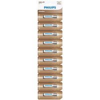Батарейка Philips Entry Alkaline АAА лента 10 (LR03AL10S/10)