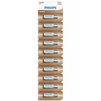 Батарейка Philips Entry Alkaline AА стрічка 10 (LR6AL10S/10)