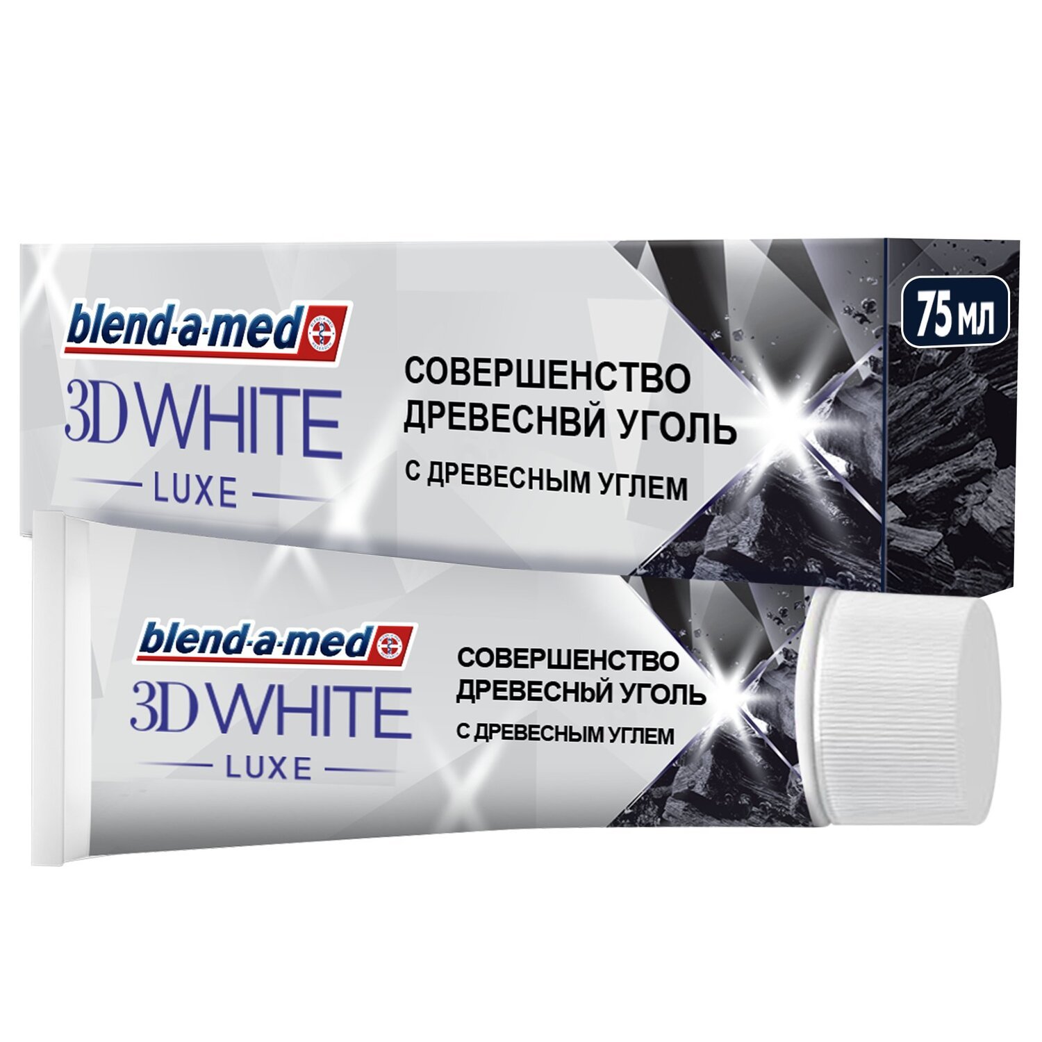 Зубная паста Blend-a-Med 3D White Luxe Древесной уголь 75мл фото 