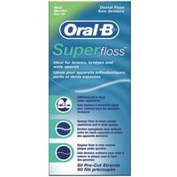 ORAL-B Зубная нить Супер Флосс 50м
