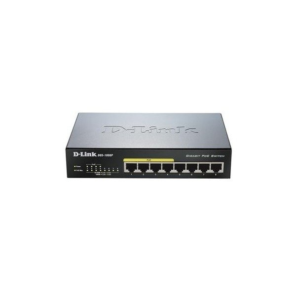 

Коммутатор D-Link DGS-1008P