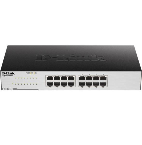 Коммутатор D-Link DGS-1016D/GE 16port Gigabit (DGS-1016D)