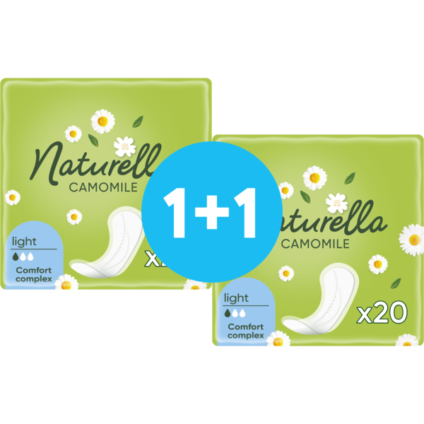 

Ежедневные прокладки Naturella Сamomile Light 20 шт
