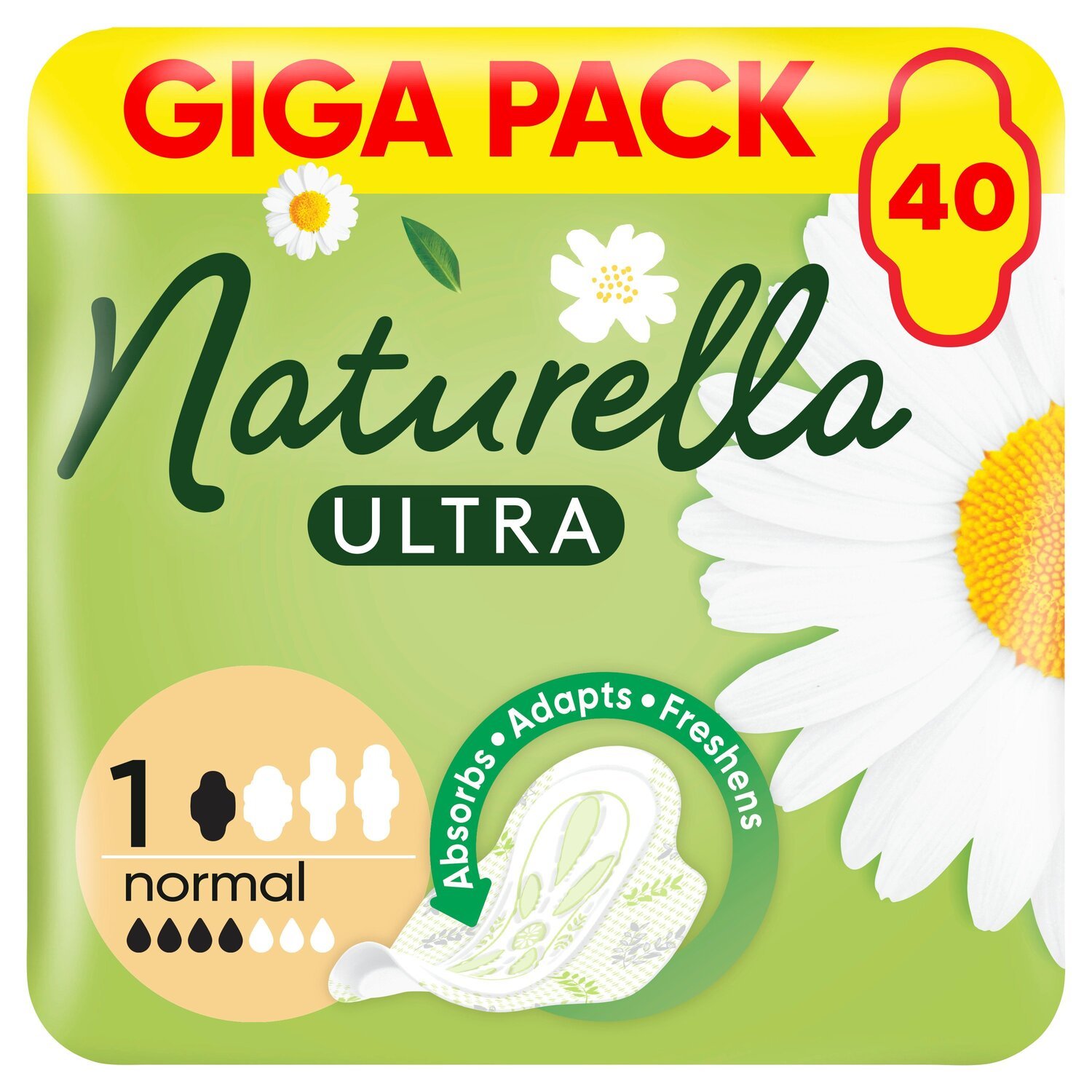 Гигиенические прокладки Naturella Ultra Normal 40шт фото 