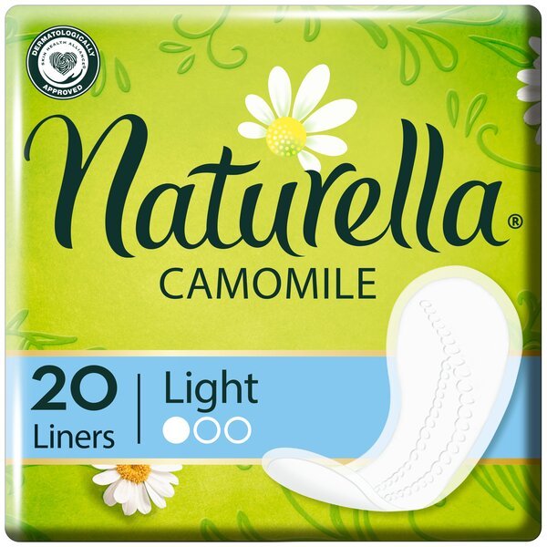 NATURELLA Ежедневные Гигиенические прокладки Camomile Лайт Single 20шт