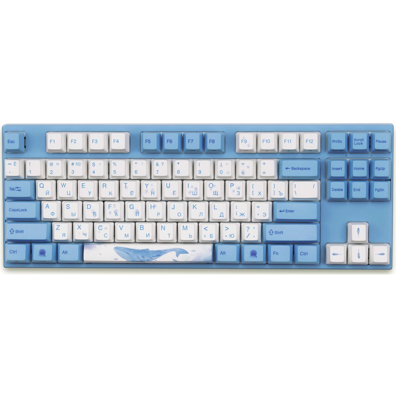 Игровая клавиатура Varmilo VEM87 Sea Melody EC V2 Rose Multicolor (A33A038B0A3A06A033) фото 1