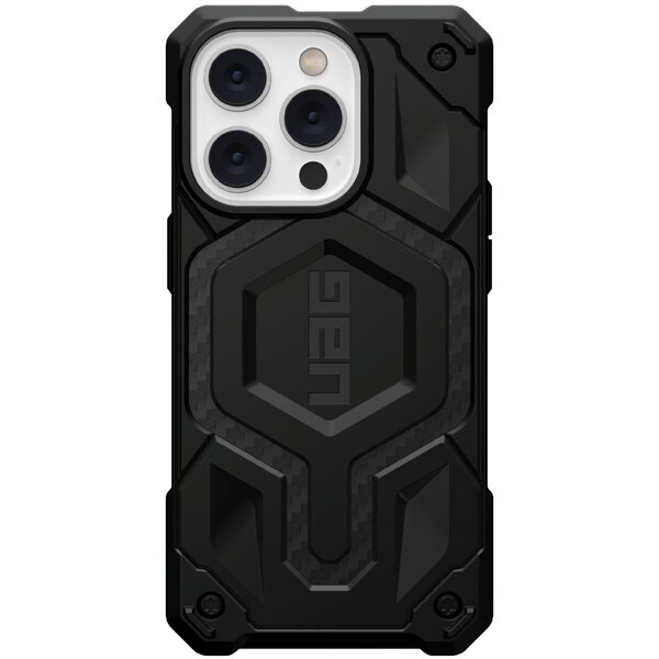 

Чехол UAG для Apple iPhone 14 Pro Max Monarch Pro Magsafe Carbon Fiber (114031114242)