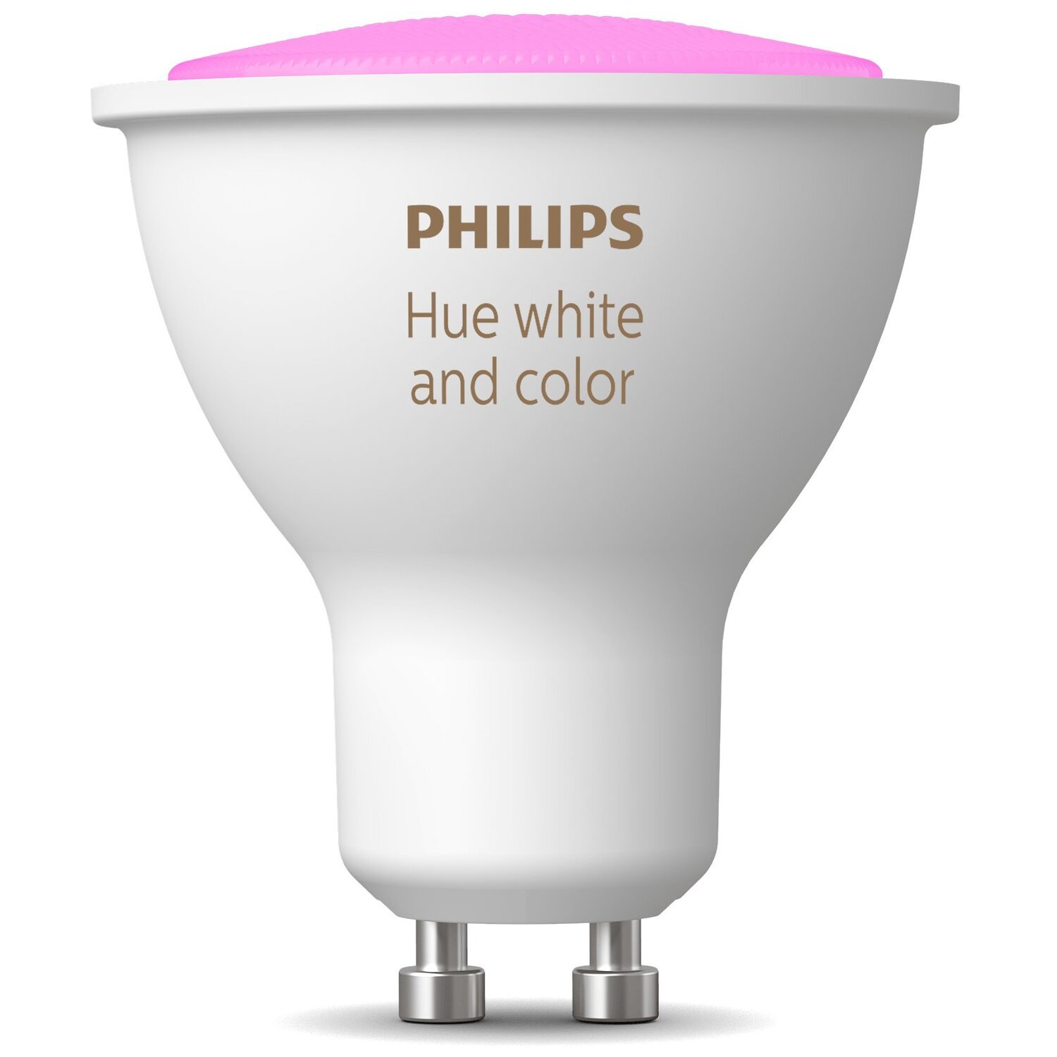 Лампа розумна Philips Hue GU10 5.7W(50Вт) 2000K-6500K Bluetooth (929001953119)фото