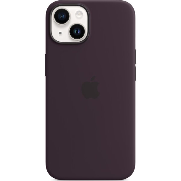Акція на Чехол Apple для iPhone 14 Silicone Case with MagSafe - Elderberry (MPT03ZE/A) від MOYO