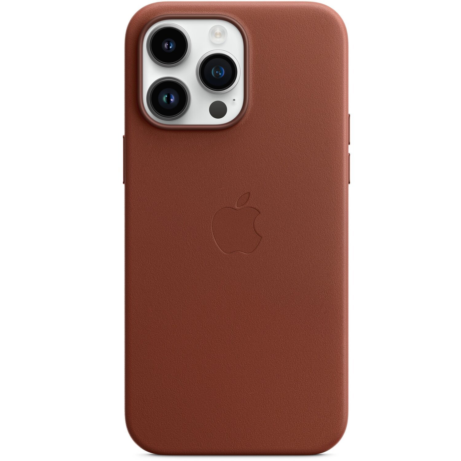 Чехол Apple для iPhone 14 Pro Max Leather Case with MagSafe - Umber (MPPQ3ZE/A) фото 