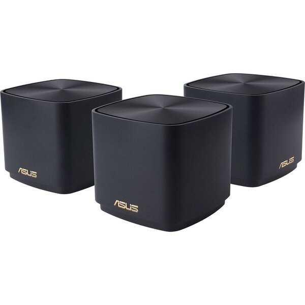 

Маршрутизатор ASUS ZenWiFi XD4 3PK black AX1800 1xGE LAN 1x1GE WAN WPA3 OFDMA MESH