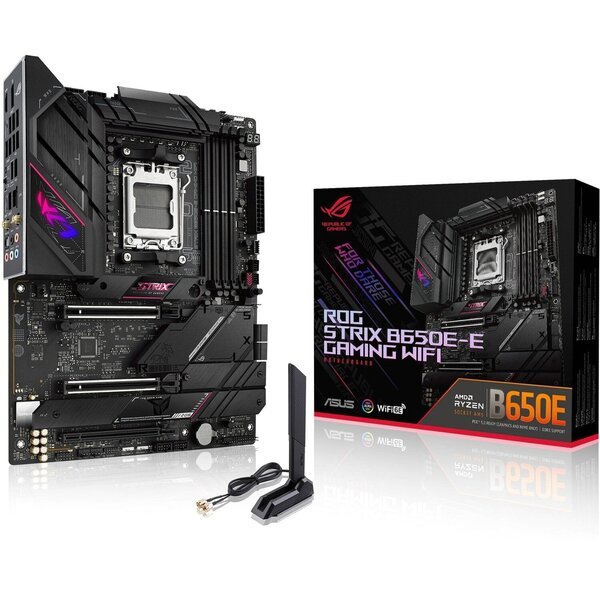 Акція на Материнcкая плата ASUS ROG STRIX B650E-E GAMING WIFI (90MB1BB0-M0EAY0) від MOYO