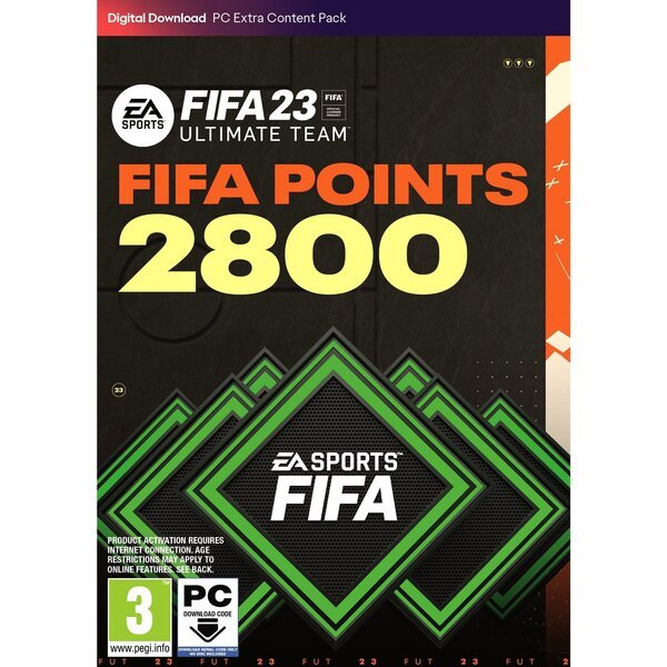 Акція на Карта пополнения PC FIFA 23 Points 2800 (код загрузки) від MOYO