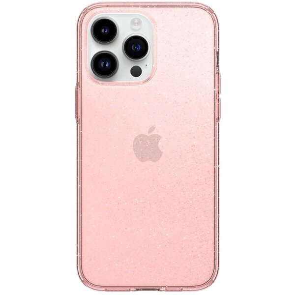 Акція на Чехол Spigen для Apple iPhone 14 Pro Liquid Crystal Glitter Rose Quartz (ACS04955) від MOYO