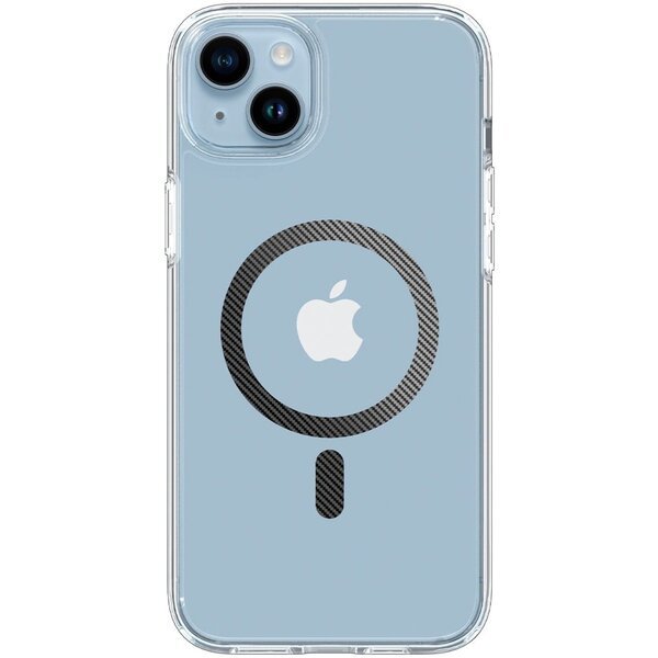 

Чехол Spigen для Apple iPhone 14 Plus Ultra Hybrid MagFit Carbon Fiber (ACS04904)