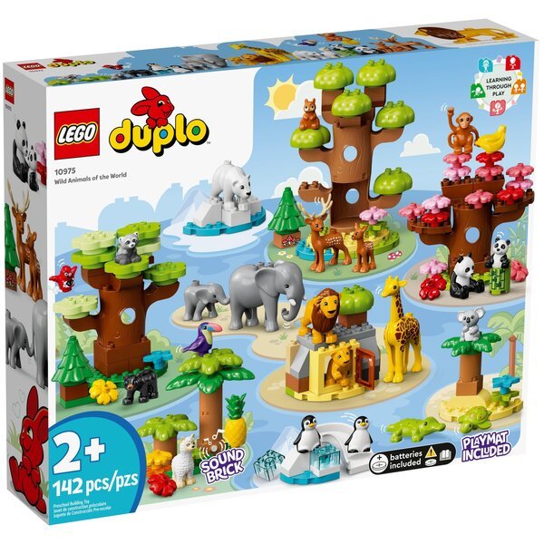 Акція на LEGO 10975 DUPLO Town Дикие животные мира від MOYO