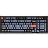 Клавіатура Keychron Q5 100 Key QMK Gateron G PRO Red Hot-Swap RGB Knob Black (Q5M1Z_Keychron)