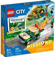 LEGO 60353 City Missions Миссии спасения диких животных