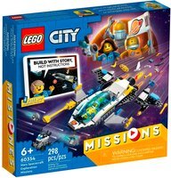 LEGO 60354 City Missions Місії дослідження Марса на космічному кораблі