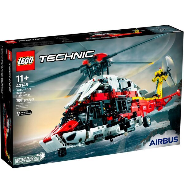 Акція на LEGO 42145 Technic Спасательный вертолет Airbus H175 від MOYO