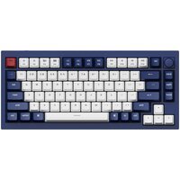 Клавіатура Keychron Q1 84 Key QMK Gateron Phantom Silver Hot-Swap RGB Knob Blue (Q1O5_Keychron)
